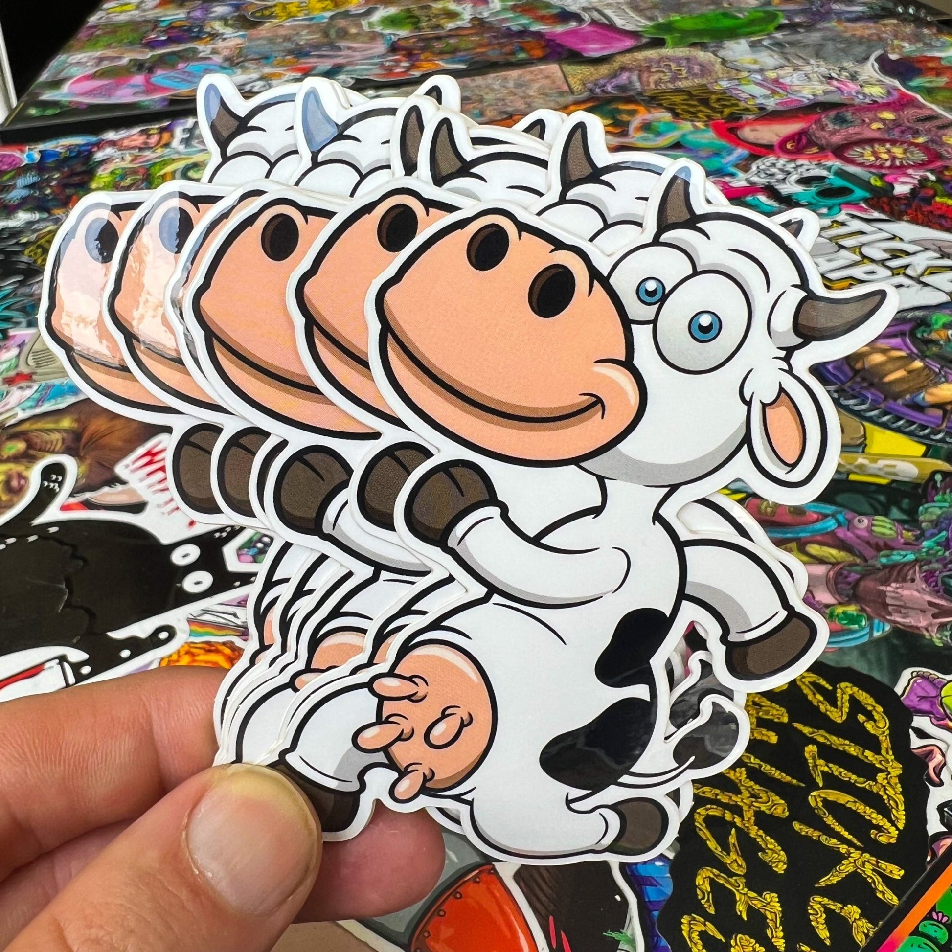 Cow Sticker - Sticker Savages