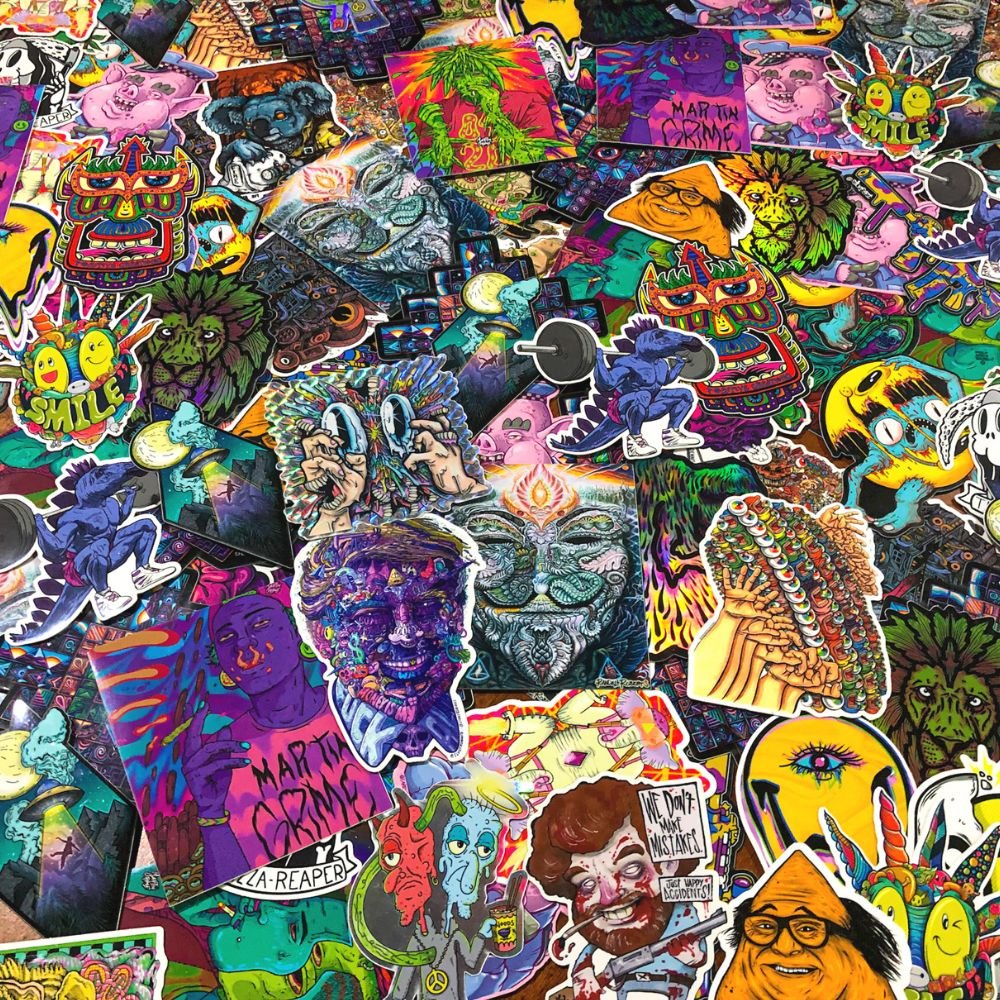 LEFTOVERS | Past Stickers from Previous Months - Sticker Savages