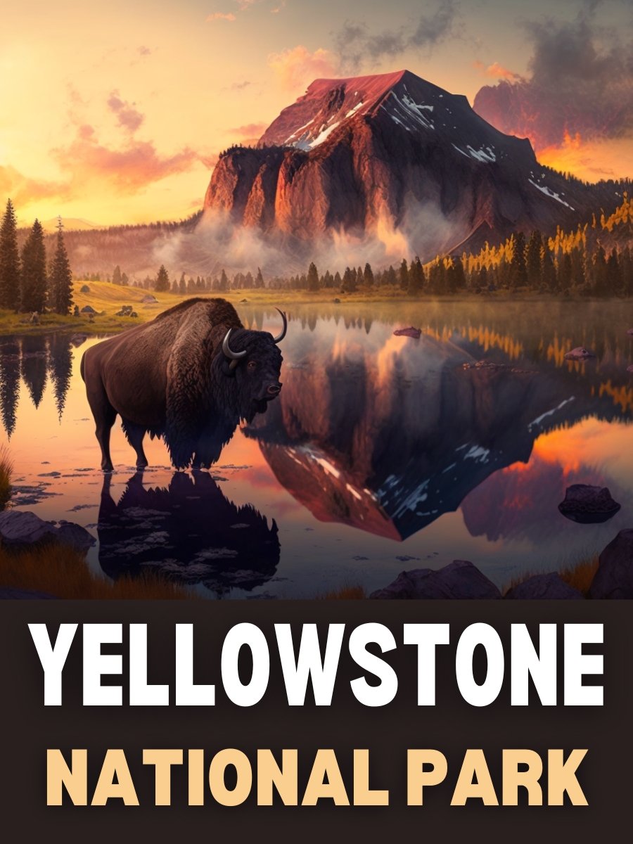 Yellowstone National Park Sticker - Sticker Savages