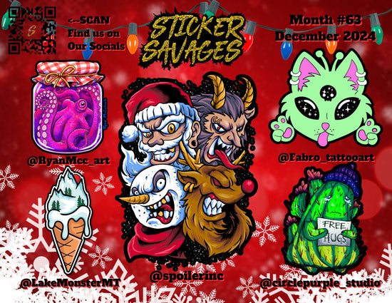 Sticker Savages Previous Sticker Releases 2024 | Sticker Archive
