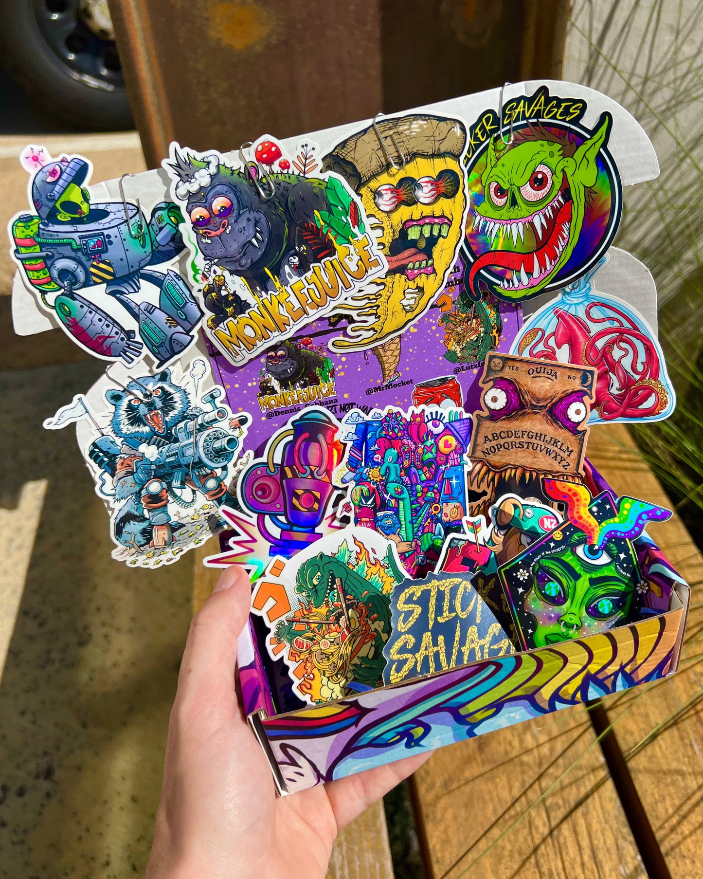 Sticker Savages Monthy Club