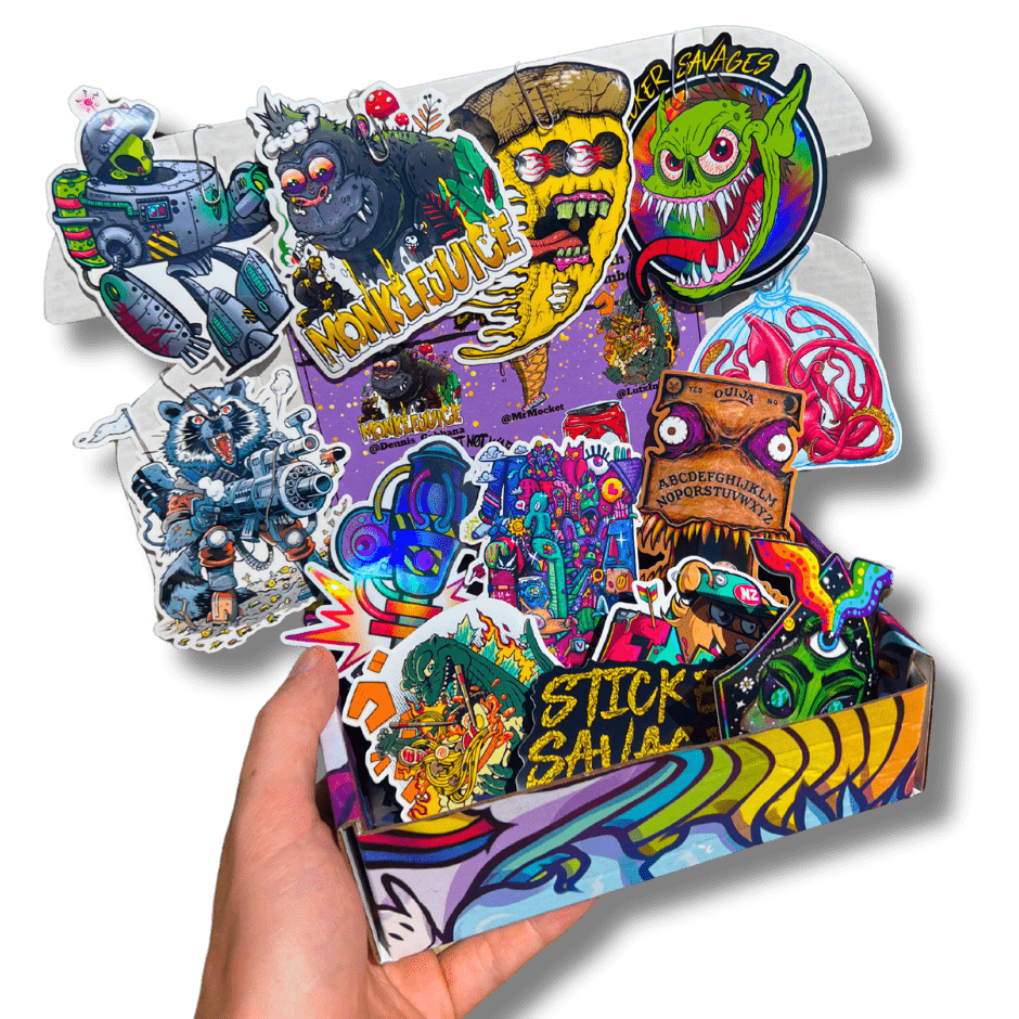 Exclusive Stickers from Previous Months – Sticker Savages