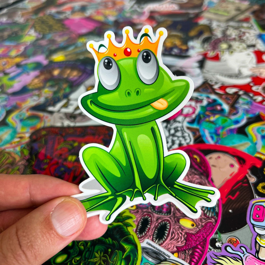 Frog Sticker | Sticker Savages Shop
