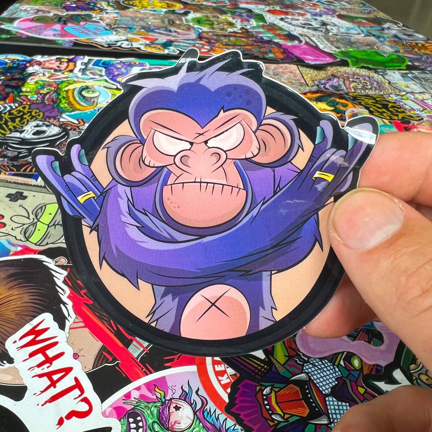 Monkey Sticker - Sticker Savages