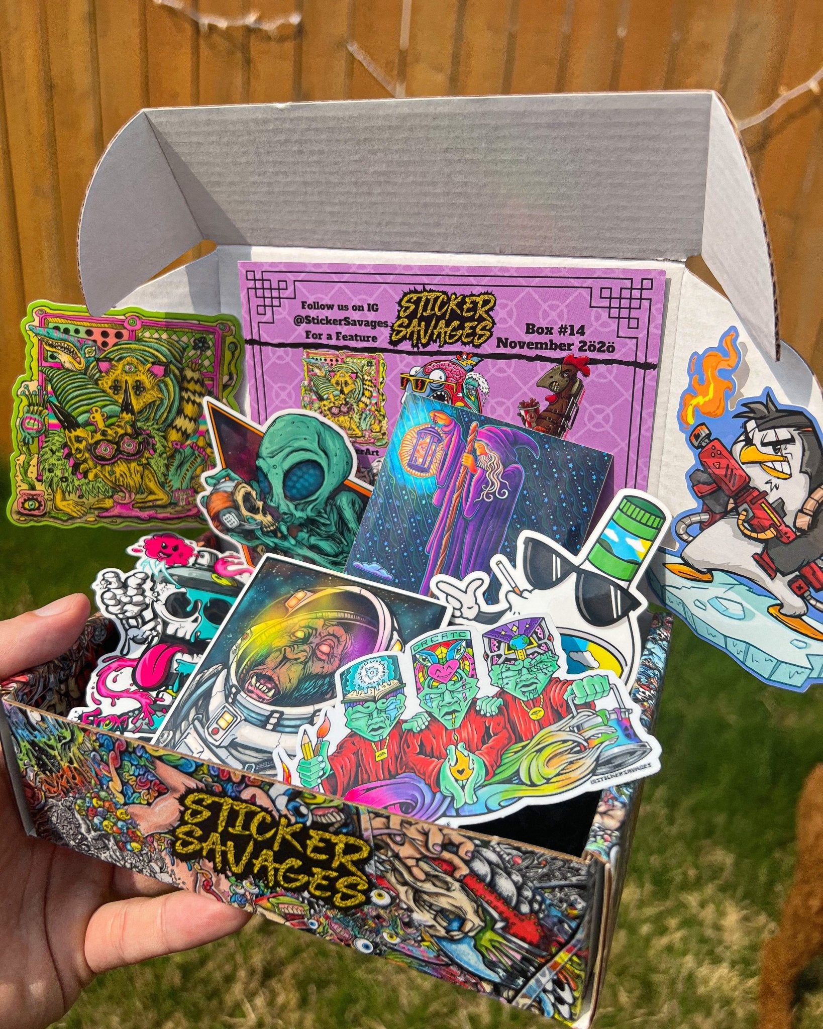 Sticker Savages Monthy Club - Sticker Savages