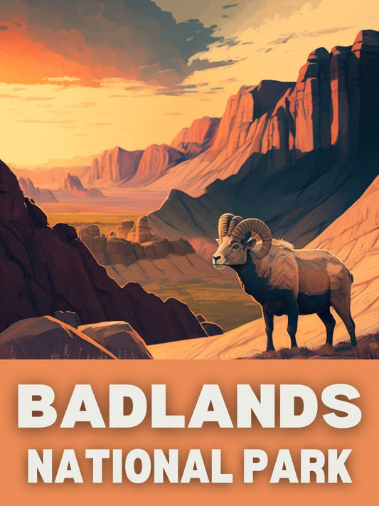 Badlands National Park Sticker - Sticker Savages