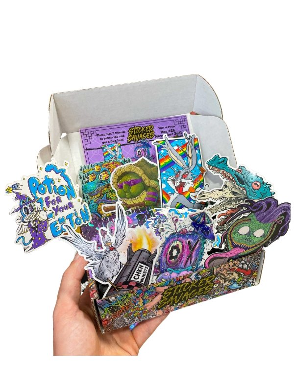 Sticker Subscription | Sticker Savages Monthly Sticker Club!