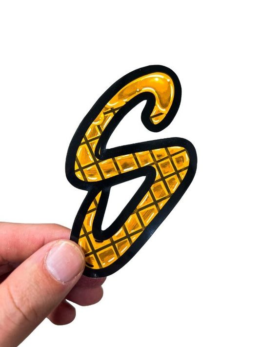Waffle Savage "S" Logo - Sticker Savages