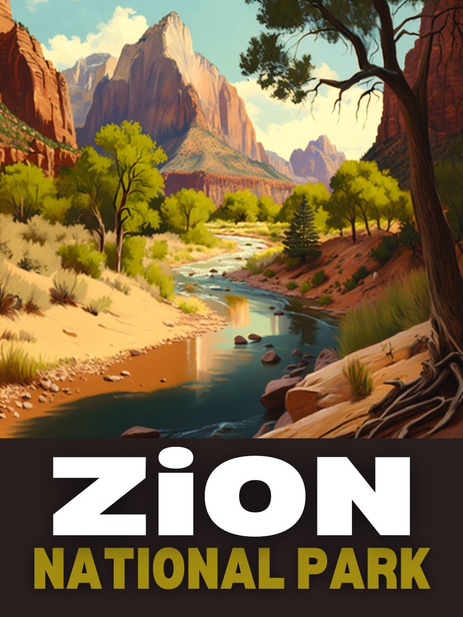 Zion National Park Sticker - Sticker Savages